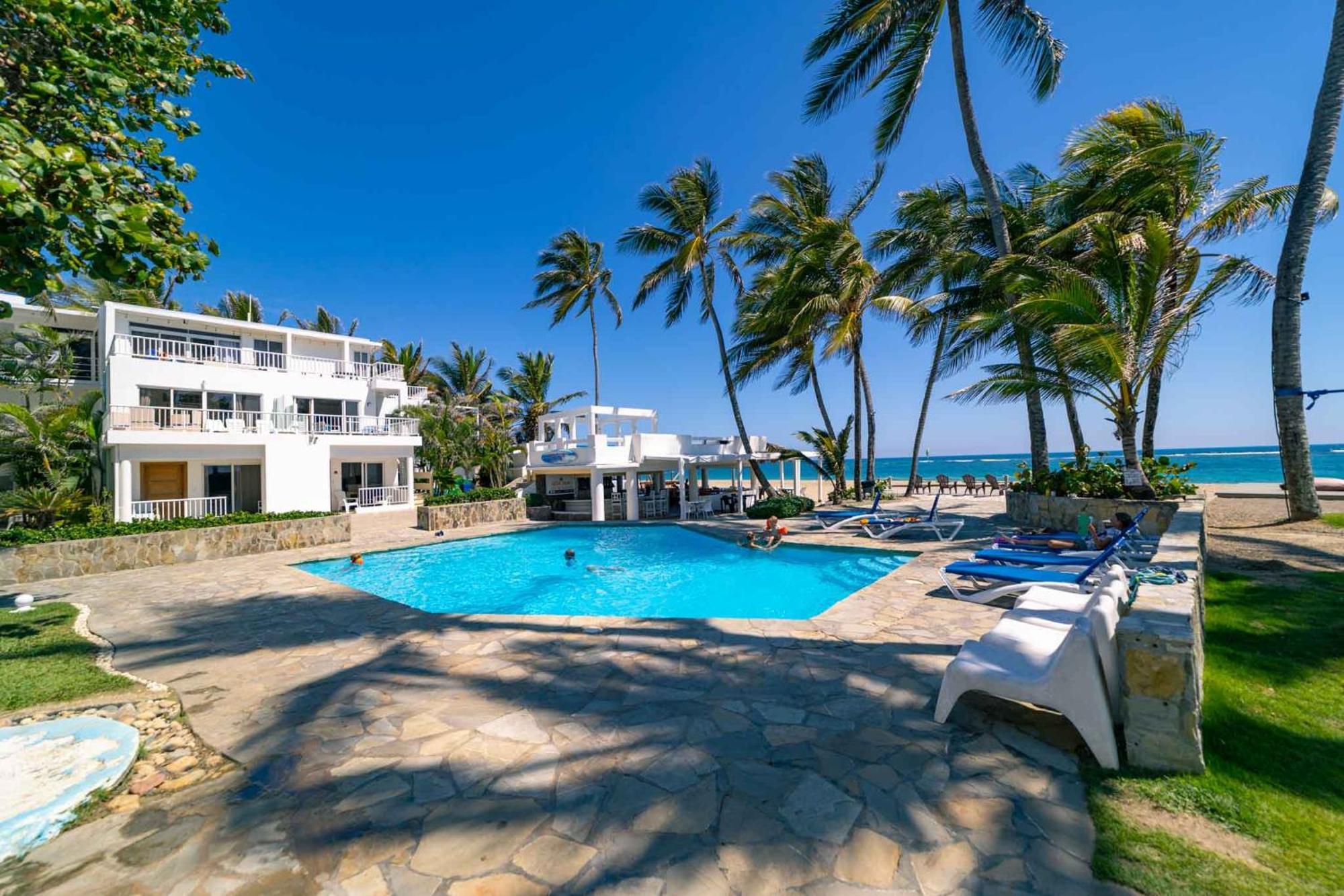 Kite Beach Oceanfront 1St Row Two Bedrooms And Patio Кабарете Экстерьер фото